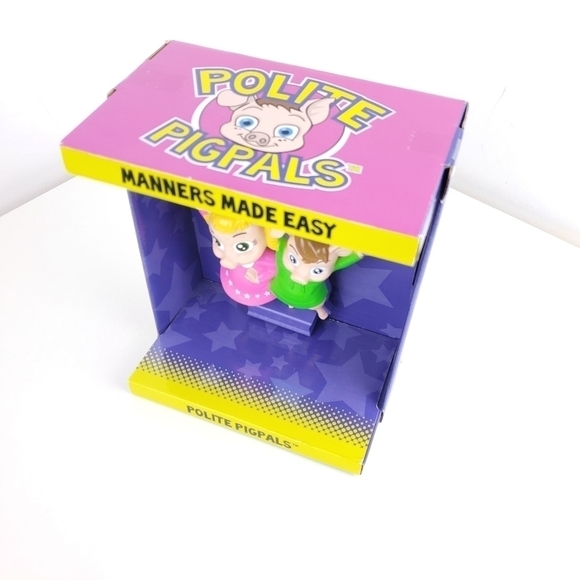 Polite PigPals CleanUp Crew New never used Speaks 9 phrases - Picture 12 of 15